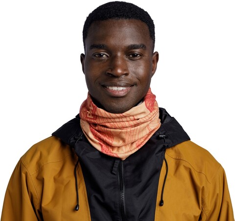 Картинка бандана-труба Buff Thermonet Evaporate Tangerine - 3