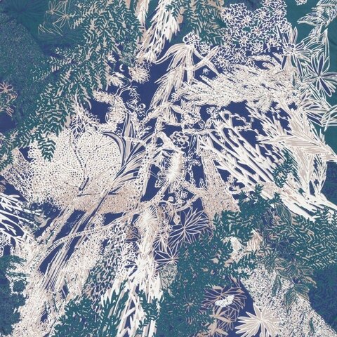 Платок 90х90 Petrusse Eve Soie Emeraude