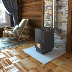 Печь отопительная трубная Топ-модель 140 с чугунной дверцей в интернет-магазине ЯрТехника