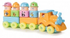 Конструктор Pilsan My First Train 33 детали 03-228