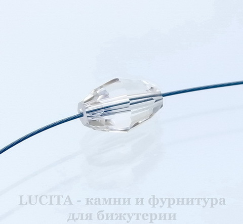 5200 Бусина овальная с огранкой Сваровски Crystal 9х6 мм