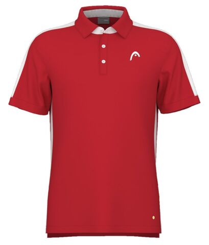 Теннисное поло Head Slice Polo Shirt - red