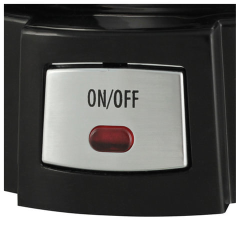 Кофеварка капельная DELONGHI ICM 15210, 900 Вт, объем 1,25 л, автоотключение, подогрев, черная, ICM15210