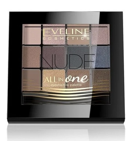 EVELINE Тени для век №1 - NUDE серии ALL IN ONE