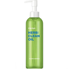 Manyo Масло гидрофильное с экстрактами трав - Herb green cleansing oil, 200мл