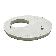 Крышка колодца железобетонная, 1160х150 мм (диаметр отверстия 600 мм)