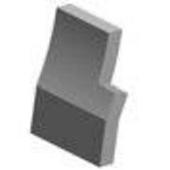 D0742425, Уплотняющая прокладка чистящего лезвия задняя Ricoh Pro С7100 / C7110, (Ориг)