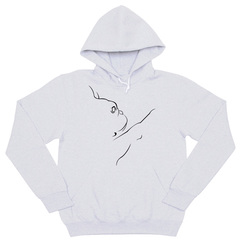 Толстовка "Французский бульдог - силуэт"