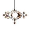 Люстра Modo Chandelier 21 Globes Black