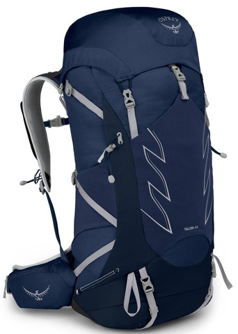 Картинка рюкзак туристический Osprey Talon 44 ceramic blue - 3