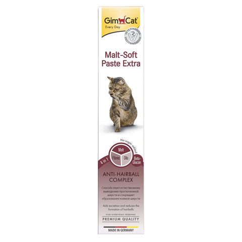 GimCat Паста для выведения шерсти Мальт Софт Экстра (50 г)