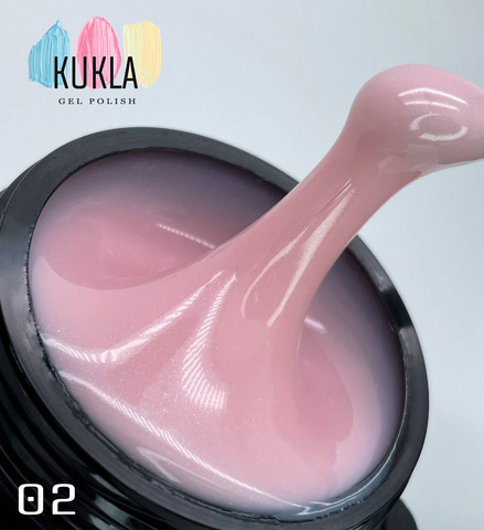 Kukla Гель Блеск бриллиантов (с шиммером) №02, 15 мл