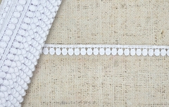Кружево плетеное, ш. 1,5 см, белый