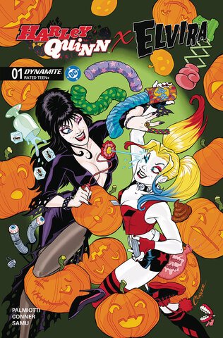 Harley Quinn x Elvira #1 (Cover A)