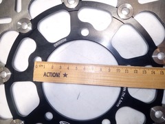 Передние тормозные диски ARASHI для Suzuki GSX-R 600/750 06-07, GSX-R 1000 05-08 / черные