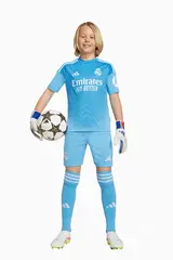 Футбольная форма adidas Real Madrid 25/26 Home Goalkeeper Junior - синий