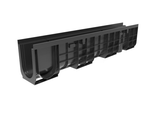 Лоток водоотводный Gidrolica Pro DN100 ЛВ-10.14,5.20,2 – пластиковый