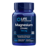 Цитрат Магния, Magnesium Citrate, Life Extension, 100 капсул 1