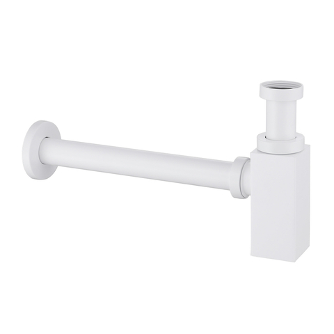 Abber AF0031W Сифон для раковины Abber AF0031W белый матовый