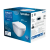 Duravit 45270900A1 (2527090000+006389) Duravit Starck 3 Комплект: подвесной унитаз Rimless 2527090000 + сиденье с микролифтом (Soft Close) 006389