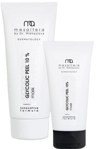 MESALTERA BY DR. MIKHAYLOVA Маска-Пилинг с гликолевой кислотой 50 мл. /GLYCOLIC PEEL MASK 10% 50 МЛ