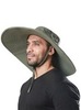 Картинка шляпа Skully Wear extra wide Brim army - 10