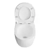 Aquatek AQ1582T-00 AQ1582T-00 СИРИУС Унитаз подвесной TORNADO безободковый 520*360*350, тонкое сиденье с механизмом плавного закрывания, крепеж