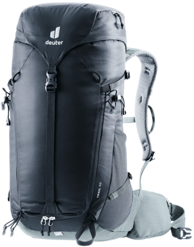 Картинка рюкзак туристический Deuter Trail 30 Black/Shale - 1