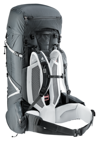 Картинка рюкзак туристический Deuter Aircontact Pro 75+10 SL Graphite - 13