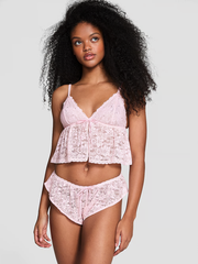 PINK WINK КРУЖЕВНОЙ КОМПЛЕКТ МАЙКА С ШОРТАМИ