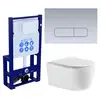 Aquatek Set Aquatek ЕВРОПА-014 3в1 Set Aquatek ЕВРОПА-014 3в1 (рама Aquatek INS-0000016 отдельностоящая +кнопкаKDI-0000014+унитаз ЕВРОПА AQ1106-00 с крышкой-сиденьем