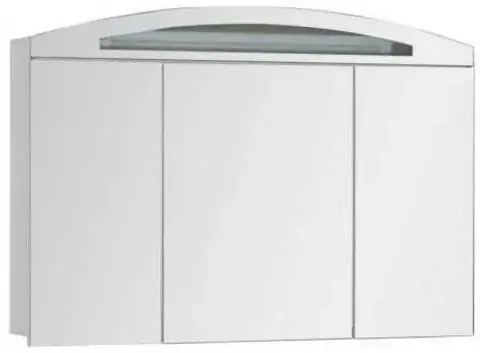 Aquanet 156488 Компл.1 - Зеркало Тренто 120 бел. NEW (156488)