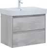Aquanet 287875 Тумба Nova Lite 75 2 ящ. цв. дуб белый (287875)