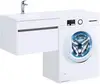 Aquanet 239212 Тумба c раковиной Токио 120 L подвесная 1 ящик цвет белый глянец (239212)