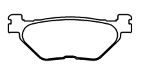 Колодки  G-brake   GM-02066S