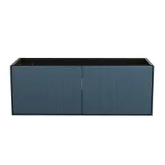 Cezares 55942 PORTOFINO Тумба подвесная под раковину с двумя выдвижными ящиками 55942 Blu Avio, 120x46x43 фото