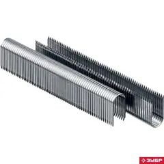 ЗУБР тип 36 (L) 14 мм, 1000 мм, калибр 20GA, скобы кабельные для степлера, Профессионал (31612-14)