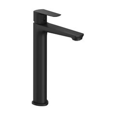 Ravak X070478 Смеситель для умывальника без донного клапана 280 мм LF 015.20BL ЧЕРНЫЙ фото