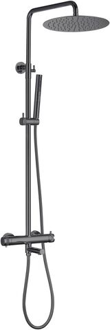 Allen Brau 5.31T10-MG 5.31T10-MG PRIORITY Душ.сист,Терм.VERNET, изл. повор,Верх.душ Slim Ф300мм,Kerox,графит браш (323739)