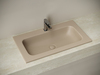 Ceramica Nova CN7012MC Раковина накладная Grace прямоугольная, с отверстием под смеситель, 810*457*137 мм, капучин