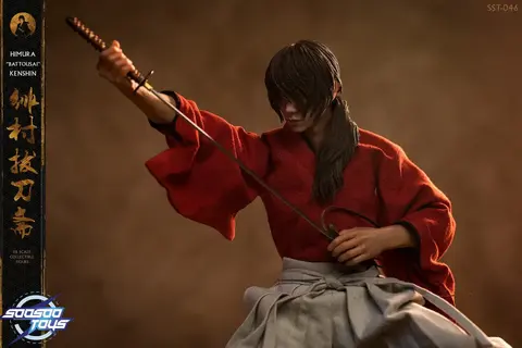 Фигурка Химура Кэнсин масштаб 1/6 Аниме-сериал Rurouni Kenshin SooSooToys