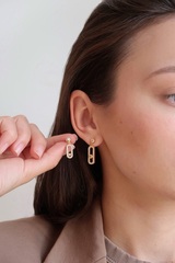 Серьги VUD mini gold