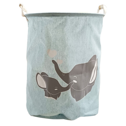 СУМКА ДЛЯ ХРАНЕНИЯ Mälaren (40*50 cm.), цвет: черный/белый, материал: полиэстер