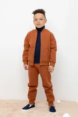 брюки  для мальчика  КР 400603/ореховый к416