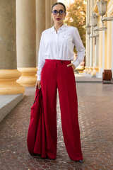 Брюки Брайн (бордо) Б14107-33М LT Collection