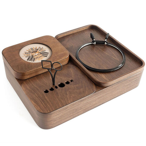 Большой короб на три отделения