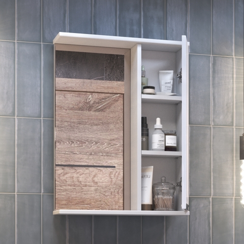 Шкаф навесной с зеркалом Callao 500 (правый)