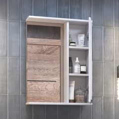 Шкаф навесной с зеркалом Callao 500 (правый)