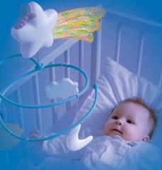 Smoby Музыкальный мобиль на кроватку (в ассортименте розовый и голубой) (211338)