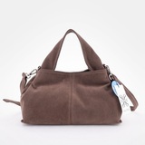 Сумка Саломея 2020 эко-замша шоколад